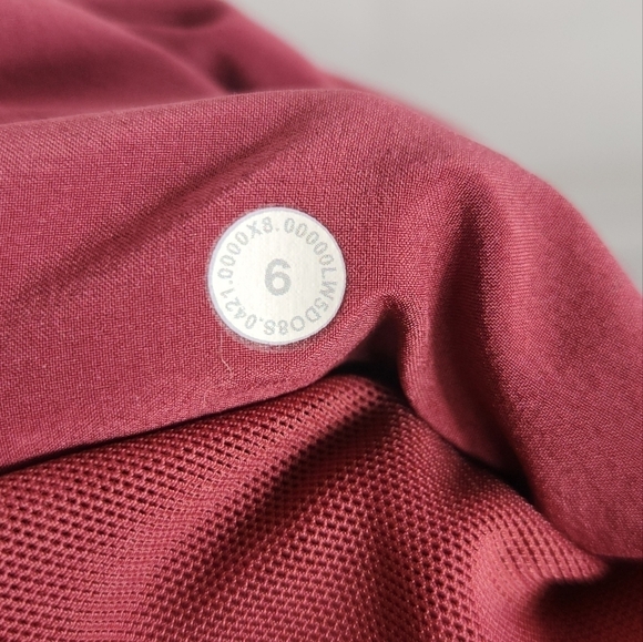 Lululemon Comfy Workleisure Preppy Stretch High-Rise Pants in Mulled Wine 6 - Picture 13 of 13